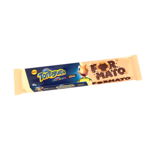 Biscoito Tortuguita Formato Chocolate 90g