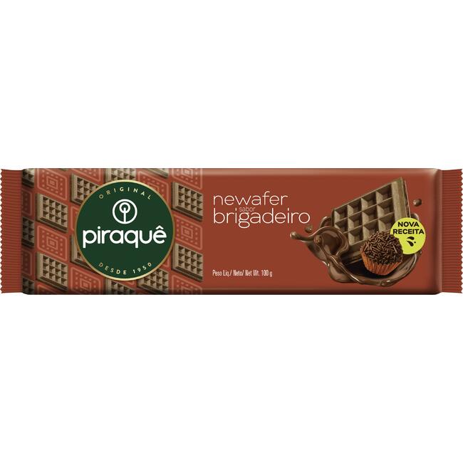 Biscoito Newafer Piraquê Brigadeiro 100g