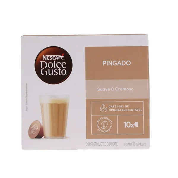 Cápsula Dolce Gusto 140g - Pingado