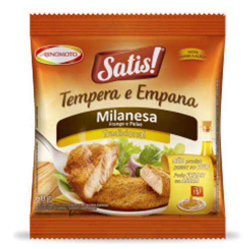 Tempero SATIS ! Tempera e Empana Milanesa Tradicional 60g