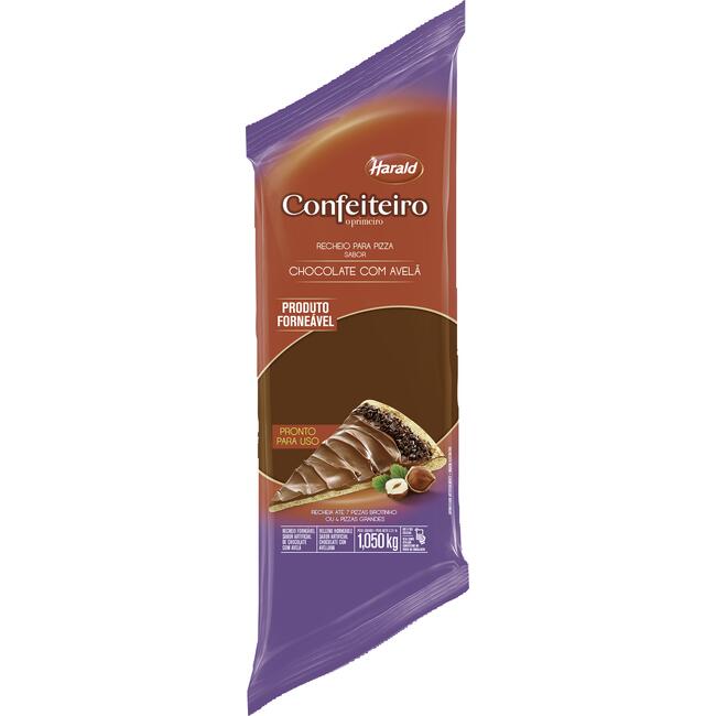 Cobertura Forn p/Pizza Harald Chocolate com avelã 1,050kg