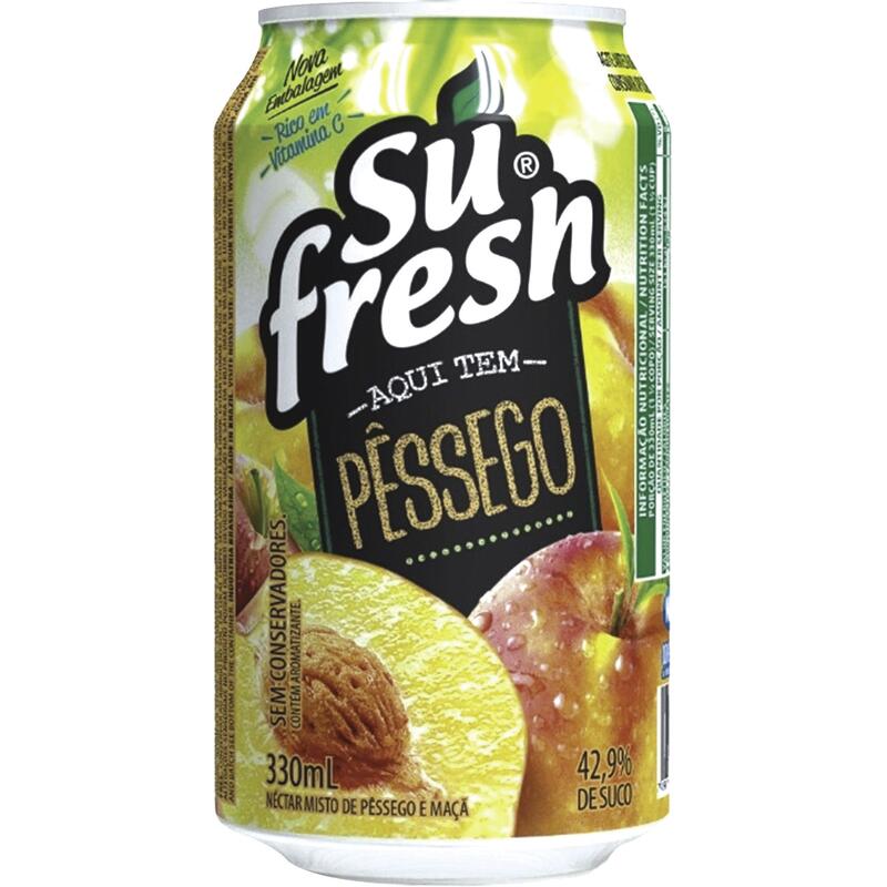 Bebida Mista Sufresh Pêssego 330ml