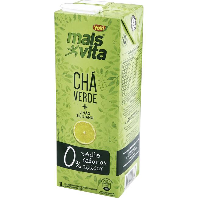 Chá Pronto Verde Yoki Limão Siciliano 1L