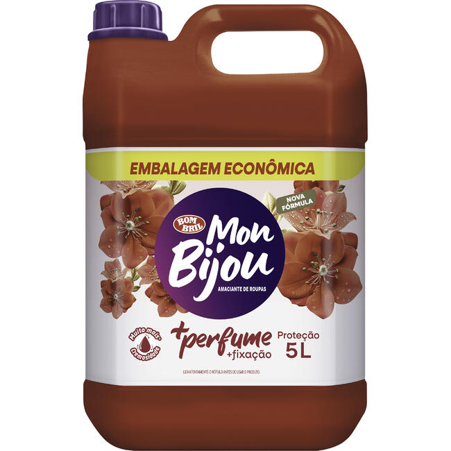 Amaciante para Roupas Mon Bijou + Proteção 5L