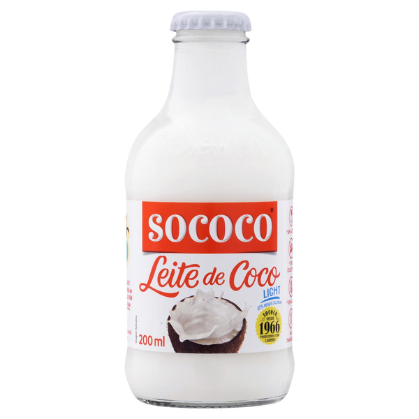 Leite de Coco Sococo Light 200ml