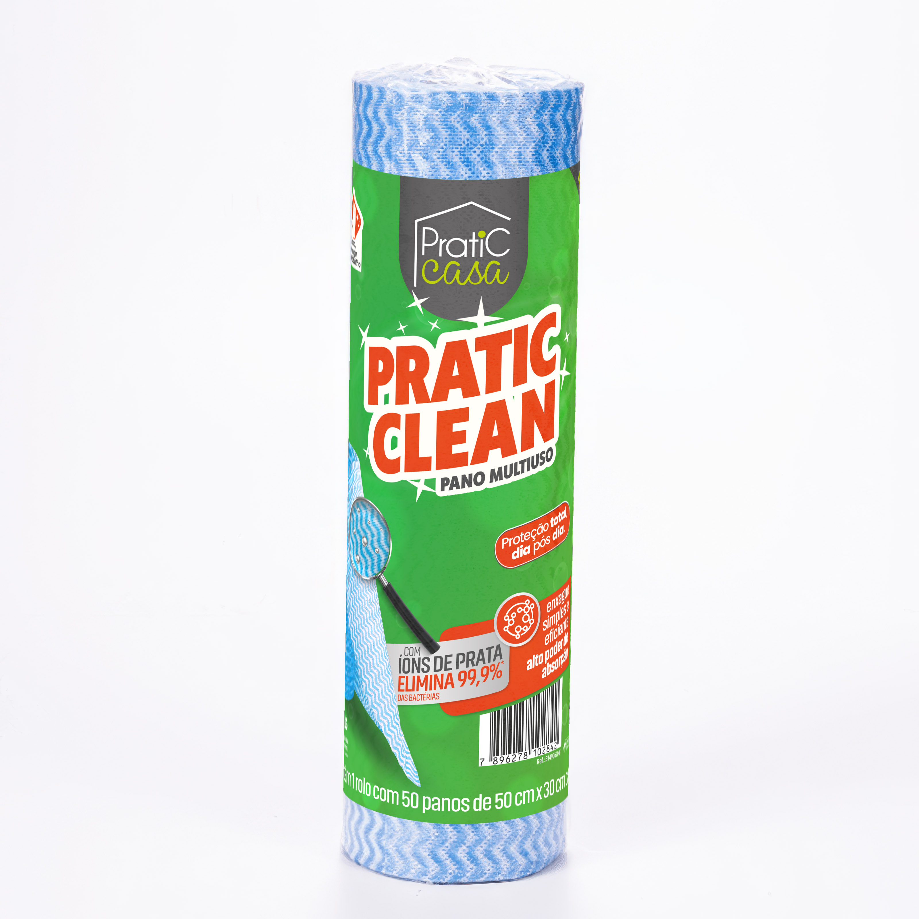 Pano de Prato Clean Multiuso Alessi Life Clean Com 5 1 Un