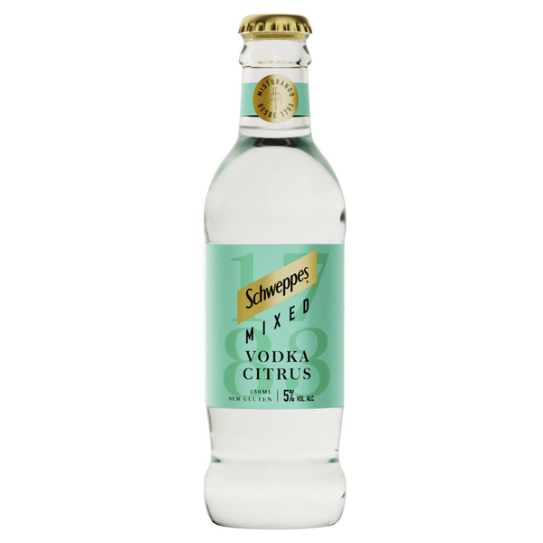 Bebida Mista SCHWEPPES Vodka e Citrus 250ml