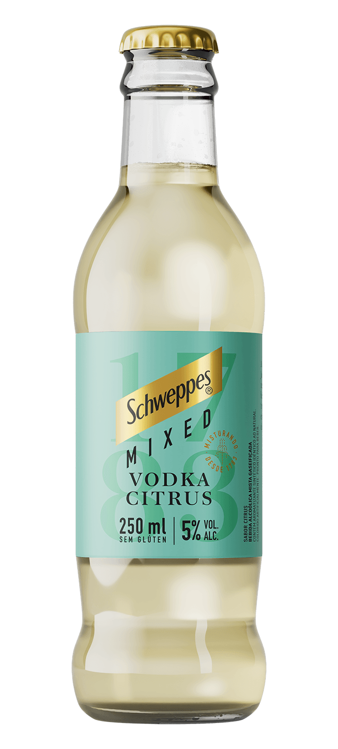 Bebida Mista SCHWEPPES Vodka e Citrus 250ml