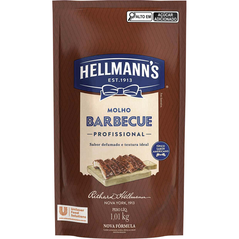 Molho Hellmann's Barbecue 1,01kg