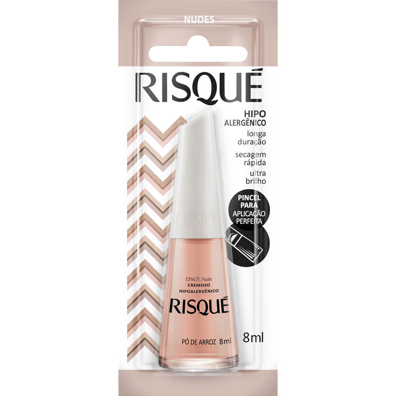 Esmalte Risqué Pó de Arroz un