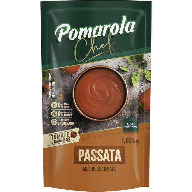 Molho de Tomate Pomarola Chef Passata 1,02kg