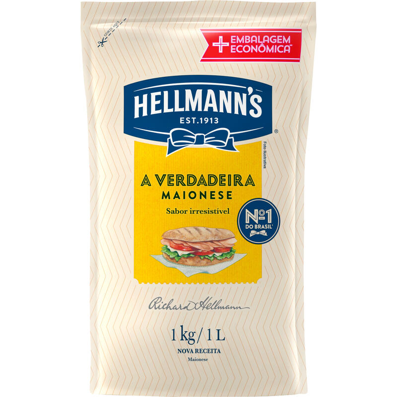 Maionese Hellmann’s 1kg