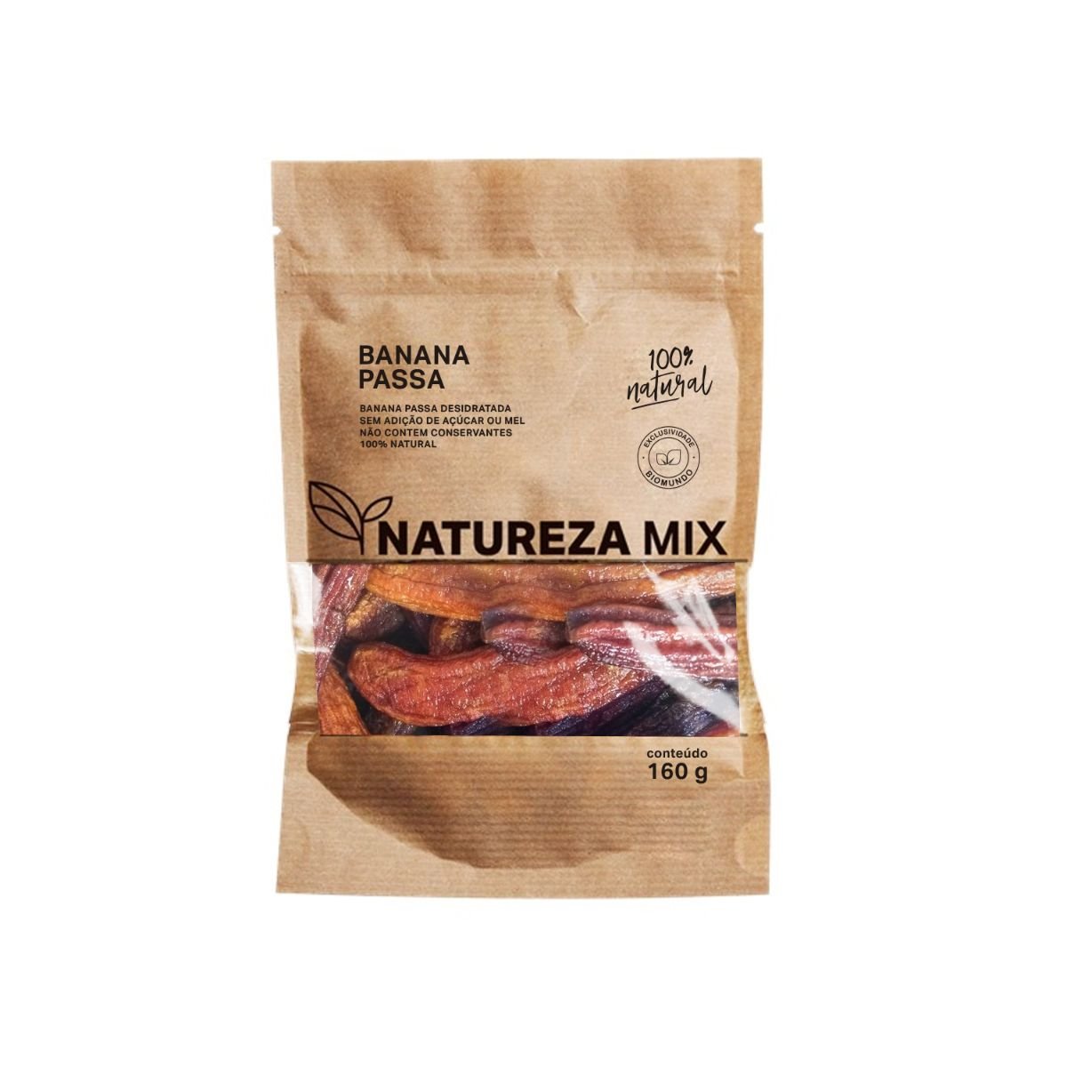 Banana Passa Natureza Mix ¿ 160 g