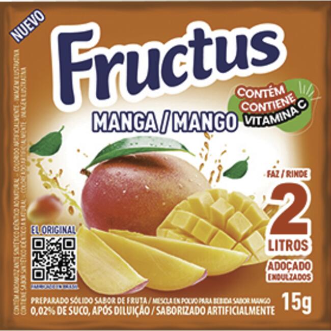 Refresco em Pó Fructus Manga 15g