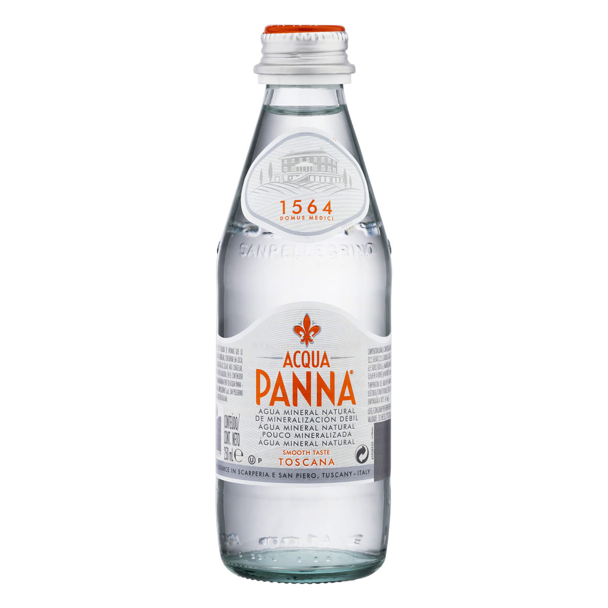 Água Mineral Acqua Panna Toscana sem Gás 250ml