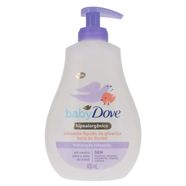 Sabonete Líquido Dove Baby 400ml - Hora de Dormir
