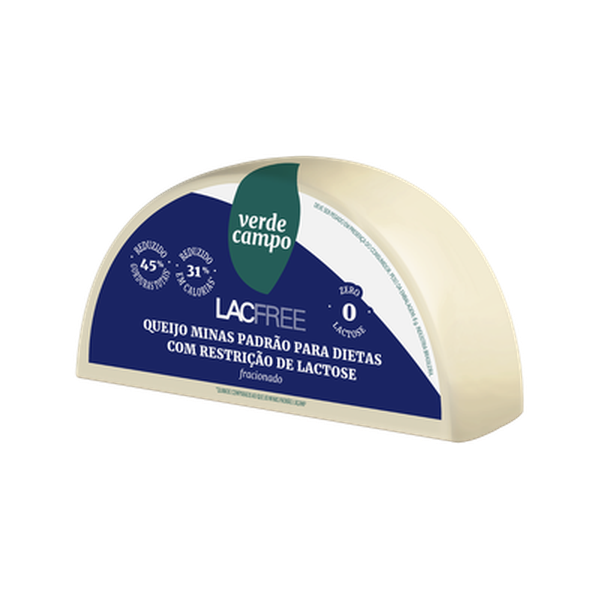 Queijo Minas Padrão Lacfree Kg