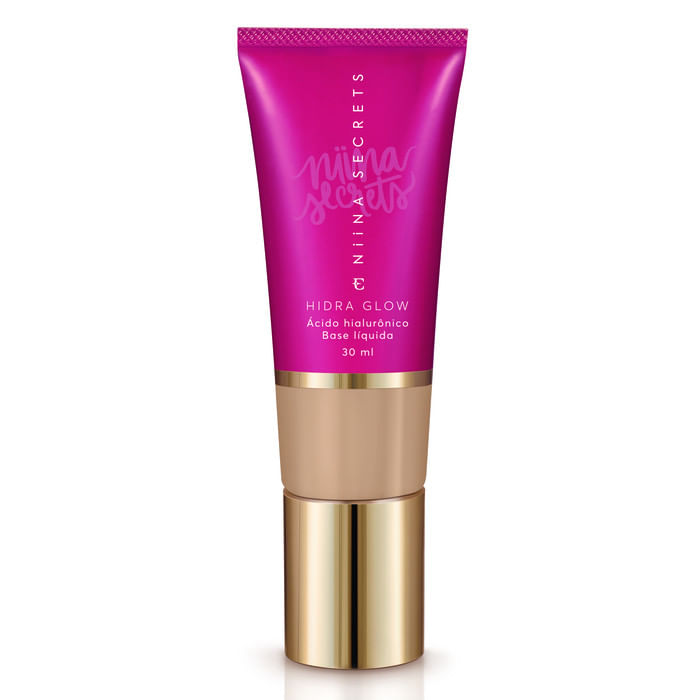 Base Líquido NIINA SECRETS Hidra Glow Cor 55 30ml