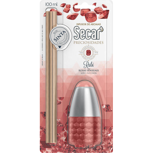 Difusor de Aromas Secar Rubi 100ml