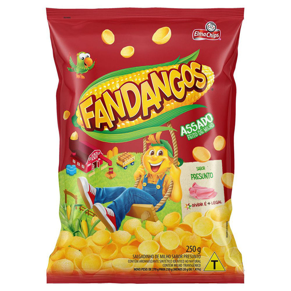 Salgadinho Elma Chips Fandangos Presunto 250g