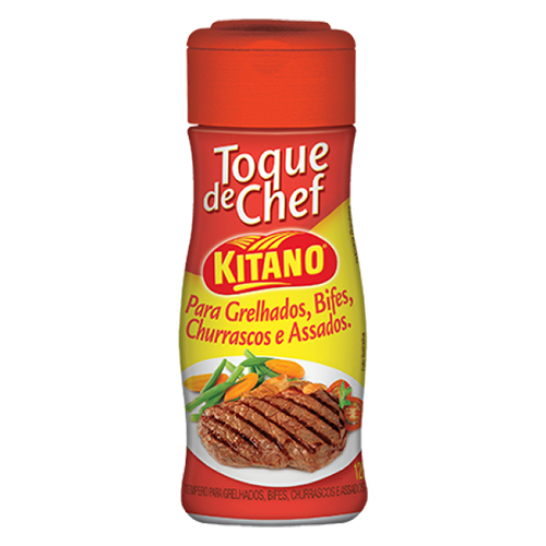 Tempero Toque de Chef Kitano Carnes 120g