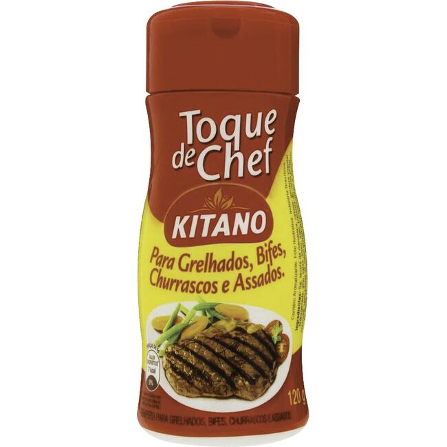 Tempero Toque de Chef Kitano Carnes 120g