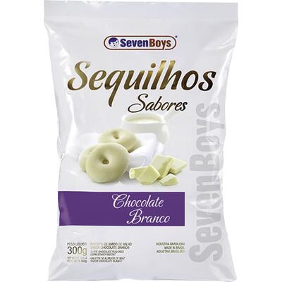 Biscoito Sequilhos Seven Boys Chocolate branco 300g