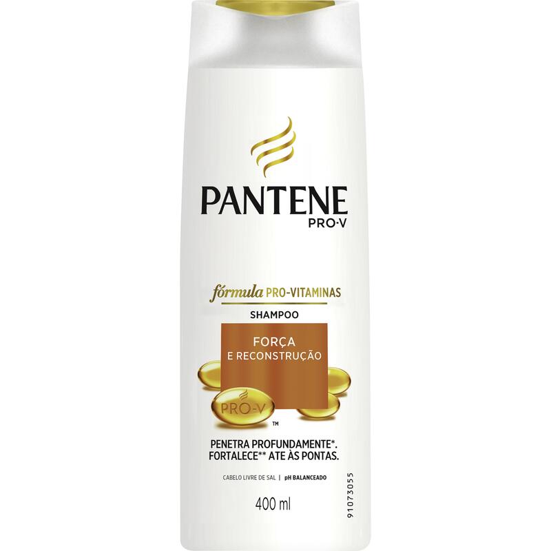 Shampoo Pantene Força e Reconstrução 400ml