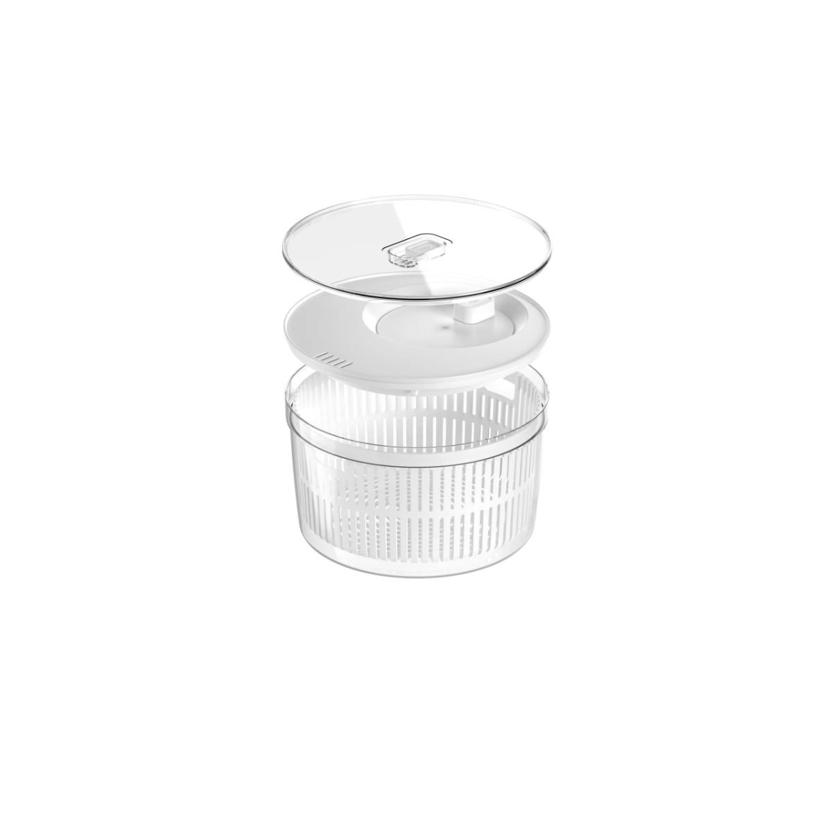Conjunto Secador e Organizador Clear Fresh 5,5L Natural