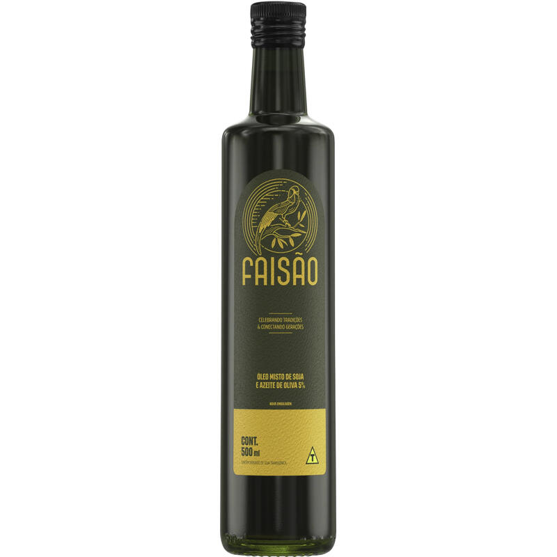 Óleo Misto de Soja e Oliva Faisão 500ml