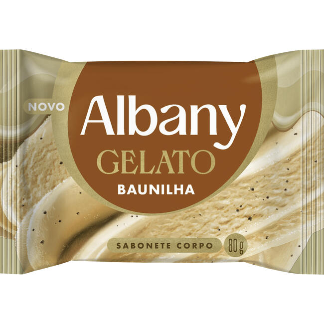Sabonete Albany Gelato Baunilha 80g