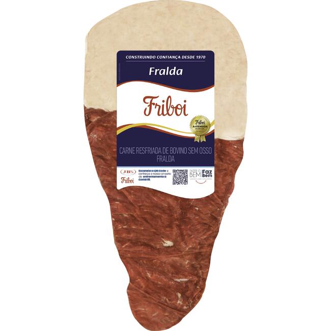 Carne Bovina Fraldinha Friboi Resf Preço por quilo na peça