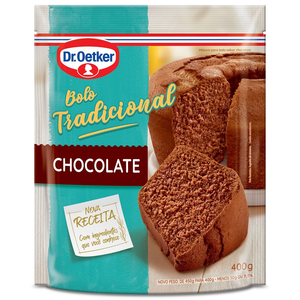 Mistura para Bolo DR OETKER Chocolate 400g