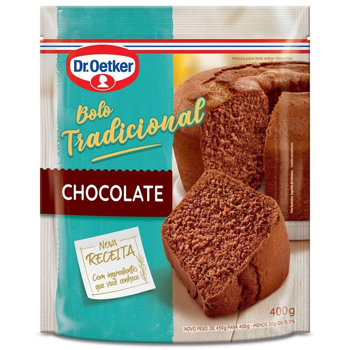 Mistura para Bolo DR OETKER Chocolate 400g
