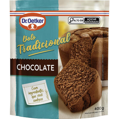 Mistura para Bolo DR OETKER Chocolate 400g