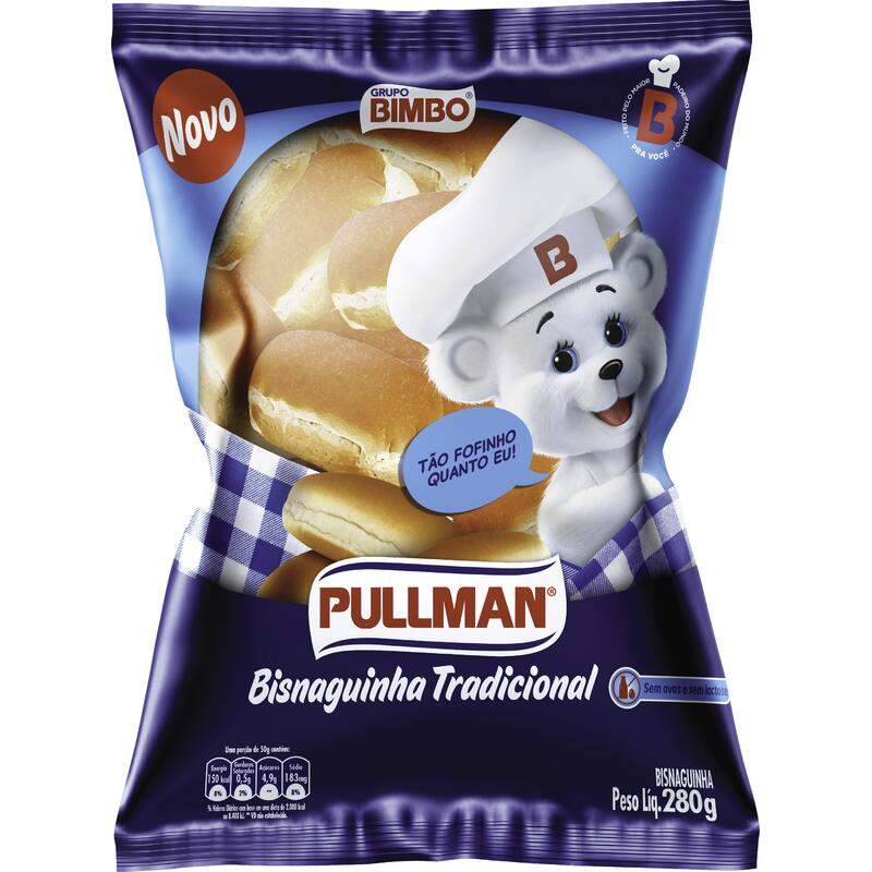 Bisnaguinha Pullman Tradicional 280g