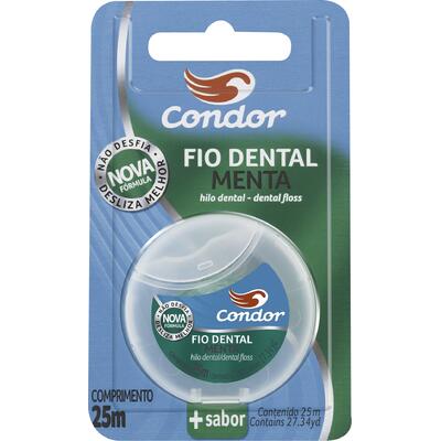 Fio Dental Condor Menta 25m un