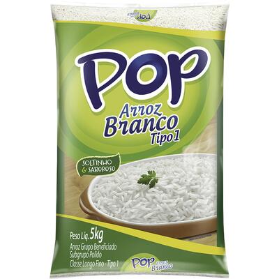 Arroz Pop Agulhinha - Tipo 1 5kg