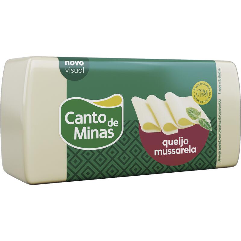 Queijo Mussarela Canto de Minas F1 Preço por quilo na peça