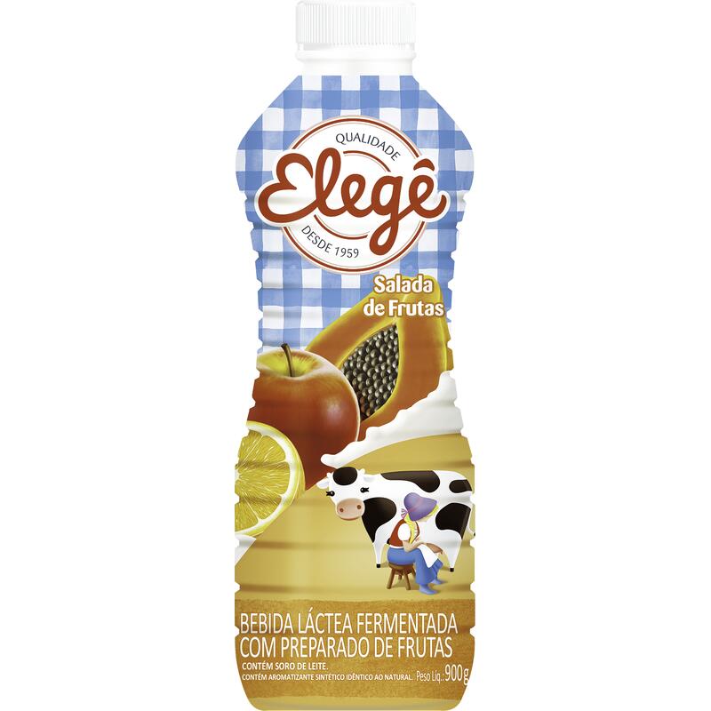 Bebida Láctea Elege Salada de Frutas 900ml