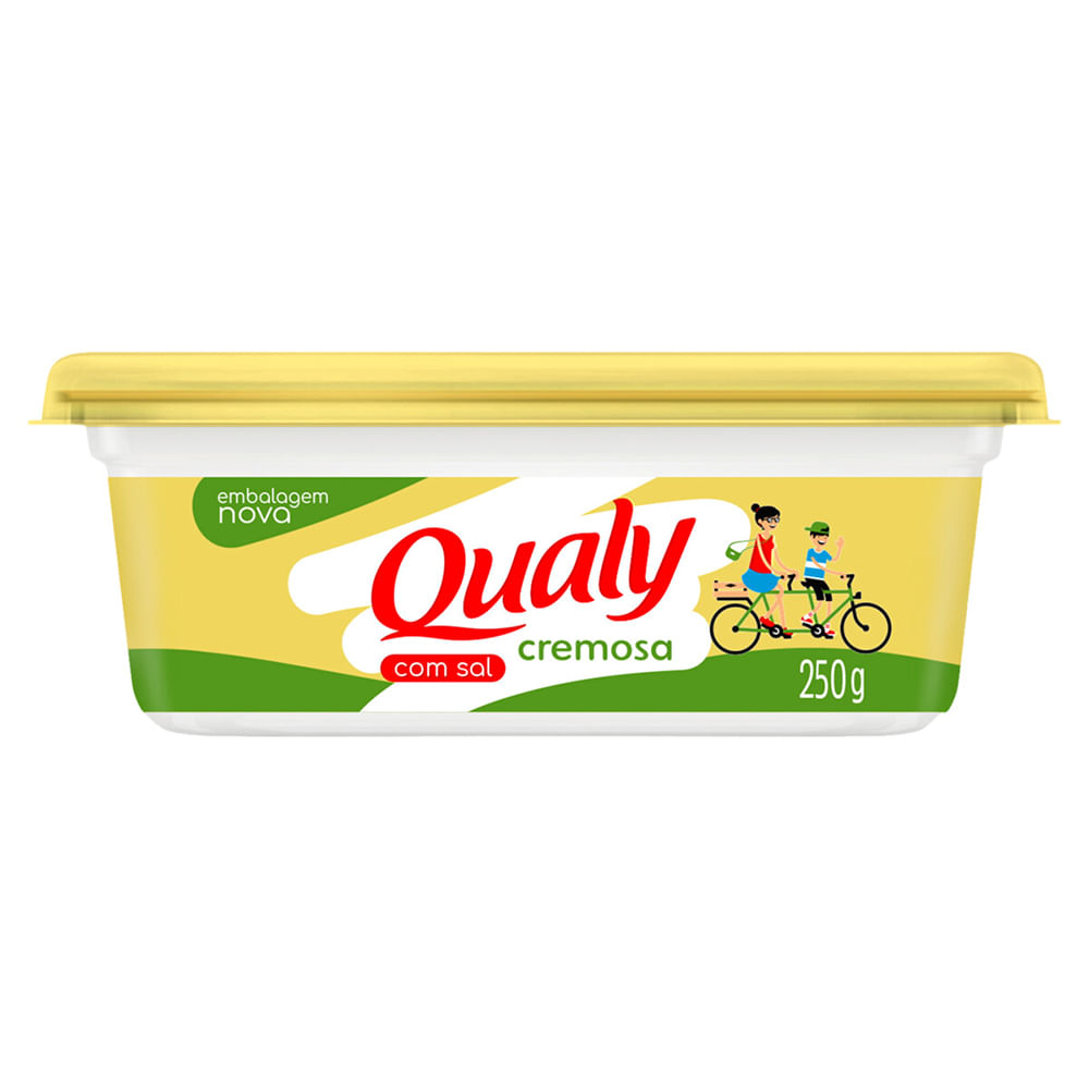 Margarina Qualy Cremosa com Sal 250g