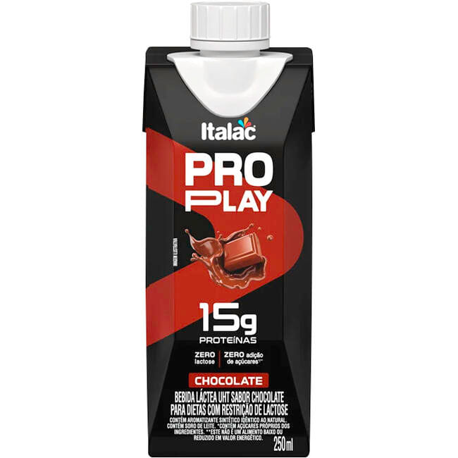 Bebida Láctea Whey Italac Chocolate Zero Lactose 250ml