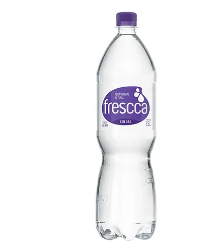 Água Mineral Natural sem Gás Frescca Garrafa 1,5l
