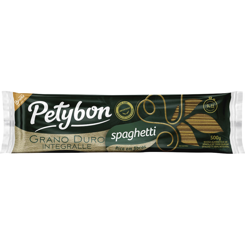 Macarrão Integral Grano Duro Petybon Spaghetti 500g