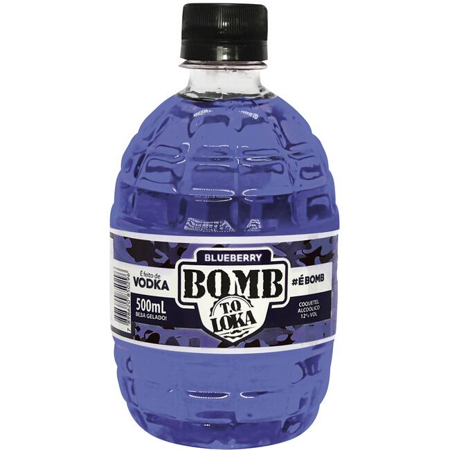 T.Q Loka Bomb Blueberry 500ml