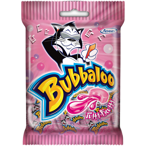 Chiclete Bubbaloo 50g - Tutti-frutti - Com 10 Unidades
