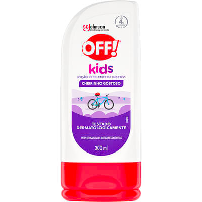 Repelente OFF Kids Cheirinho Gostoso 200ml