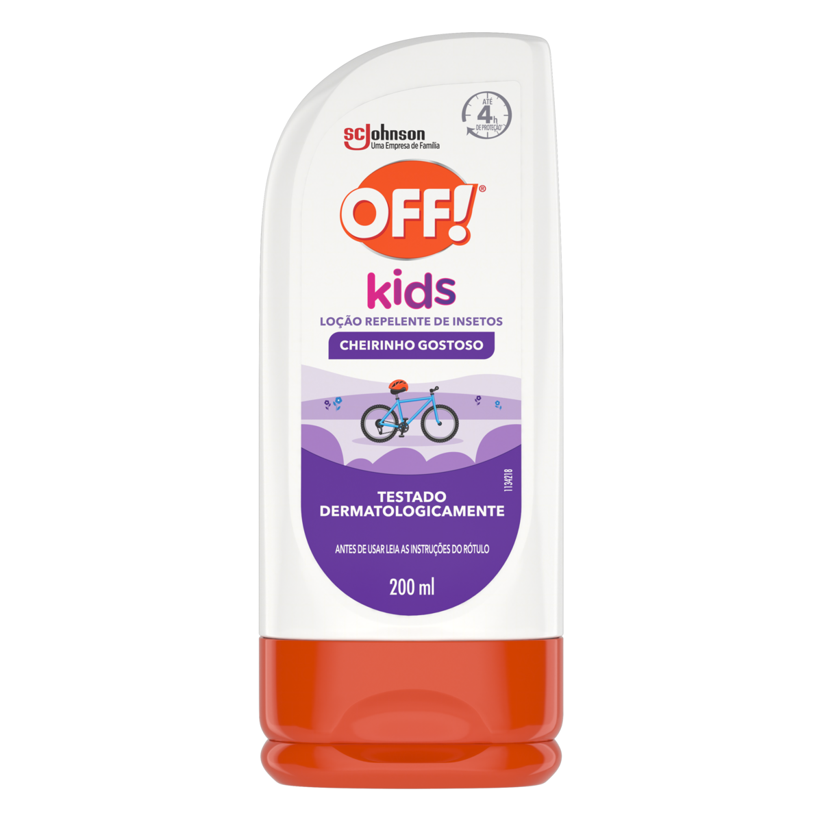 Repelente OFF Kids Cheirinho Gostoso 200ml