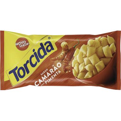 Salgadinho Lucky Torcida Jr. Camarão com Pimenta 45g