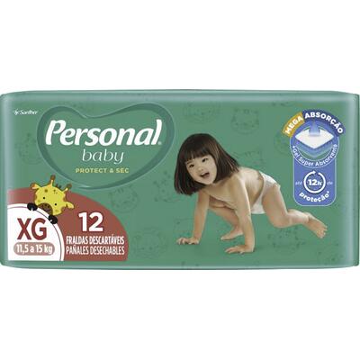 Fralda Descartável Personal Jumbinho XG 12 un
